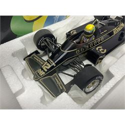 Ayrton Senna Racing Car Collection - Lotus Renault 97T 1985; boxed