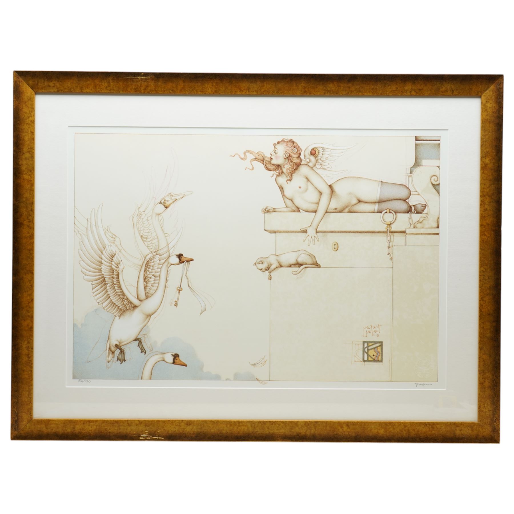 額装 リトグラフ マイケルパークス Michael Parkes 額装 リトグラフ マイケルパークス Michael Parkes Michael Parkes