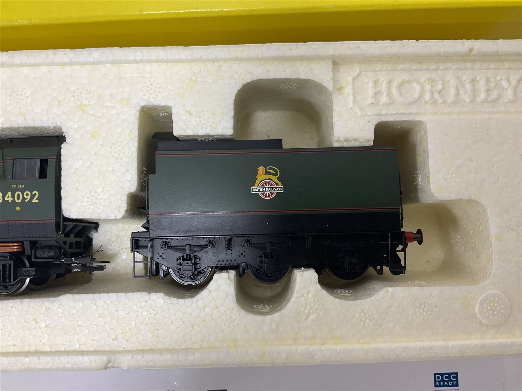 Hornby ‘00’ gauge - Class T9 4-4-0 locomotive Collector Centre Special 118/1200 no.30119 in BR green; Class 06 2-8-0 locomotive no.7675 in LNER black; West Country Class 4-6-2 locomotive ‘City of Wells’ no.34092 in BR green; in original boxes (3) 