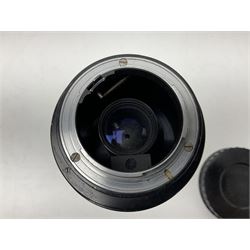Nikon Medical-Nikkor 120mm (M=1/11) F/4 Lens, serial no. 203094, and Medical Nikkor 200mm Auto f/5.6 lens, serial no 203094