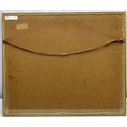 M Whittaker (British 20th Century): 'Dawn in the North Sea - A Filey Coble heads for the Fishing Grounds', watercolour signed and dated 76, titled verso 29cm x 39cm 