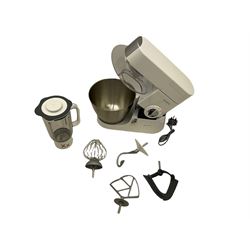 Kenwood - chef premier mixer, boxed with attachments 