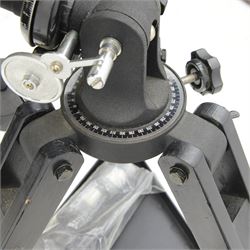 Tasco reflector telescope, model no. 302012, with equatorial mount