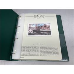 Stamps including first day covers relating to Diana Princess of Wales, small number of coin covers, Mercury 'Silk' covers, other first day covers many with printed address and special postmarks, Australia, Barbados, British Honduras, Germany, Jamaica and other World stamps, housed in albums, folders and loose, in one box