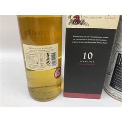 Benrinnes, 10 year old, Stronachie highland single malt Scotch whisky, 700ml, 43% vol, Glen Moray, Elgin Classic single malt Scotch whisky, 70cl, 40% vol, Ardmore, Legacy highland single malt Scotch whisky, 70cl, 40% vol, Glen Scotia, double cask single malt Scotch whisky, 70cl, 46% vol and Speyside, 12 year old, single malt Scotch whisky, 70cl, 40% vol, all boxed (5)