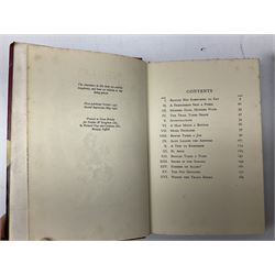 Nine books by Captain W.E Johns, including 'Biggles works it out', Biggles at World's End', 'Biggles in Australia', 'Biggles Presses on' etc, together with Enid Blyton books and other children's books 