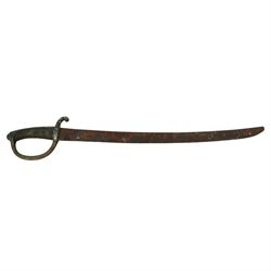 WWI German sawback bayonet, French Briquet and, early 20th century silver white metal fish topped sword stick