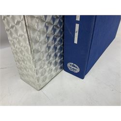 Bugatti Magnum by Hugh Conway and Maurice Sauzay, pub. Foulis Haynes 1989, with original engine turned slipcase with gilt metal label bearing 'Ettore Bugatti Molsheim Alsace', chassis no. 1636, the blue cloth bound book with monochrome and colour plates, limited edition of 2,000