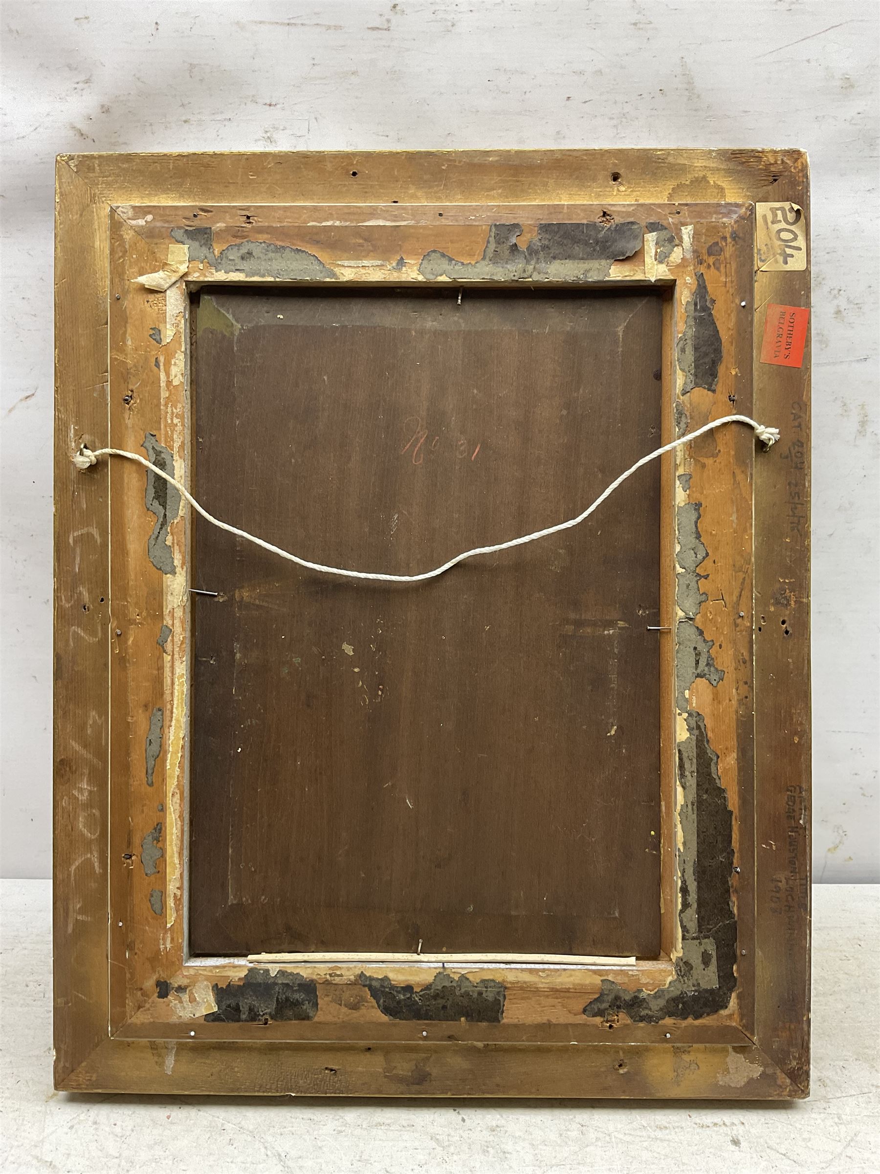 William Edwin Tindall (British 1863-1938): Peaceful Waters, oil on panel signed 34cm x 24cm  