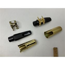 Trevor James Artemis A1 brass alto saxophone AL11572, serial no.321041; in lightweight carrying case with accessories