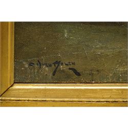 Owen Bowen (Staithes Group 1873-1967): The Star Inn - Alfriston East Sussex, oil on canvas signed 40cm x 56cm