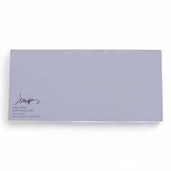 Four signed Maggi Hambling books, comprising George Always, War Requiem & Aftermath, Henrietta Moraes Drawings by Maggi Hambling and An Eye Through a Decade, together with nine signed Maggi Hambling postcards