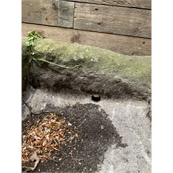 19th century hand hewn rectangular stone trough - THIS LOT IS TO BE COLLECTED BY APPOINTMENT FROM DUGGLEBY STORAGE, GREAT HILL, EASTFIELD, SCARBOROUGH, YO11 3TX