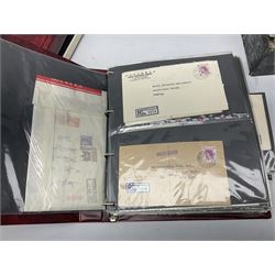 Stamps, postcards and ephemera, including various Hong Kong first day covers, topographical and other postcards, postal stationary etc, in one box