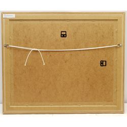 Richard Edward Clarke (British 1878-1954): 'View from Hillthorpe House (Westwood) Scarborough in Snow', watercolour signed titled and inscribed 'with Aunt Emily's love' verso 25cm x 35cm 
Notes: the view shows the Old Boys High School built as the Municipal School in 1900; an Emily Thomas is registered as living in Hillthorpe House in the Bulmer's Directory of 1890