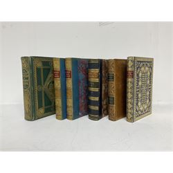Campbell, John; The Naval History of Great Britain, two volumes, together with De Foe, Daniel; The Life and Adventures of Robinson Crusoe, pub George Routledge and Sons, London, The Works of Flavius Josephus, translated by Whiston, William, pub Henry G Bohn, London, one volume  and two other books