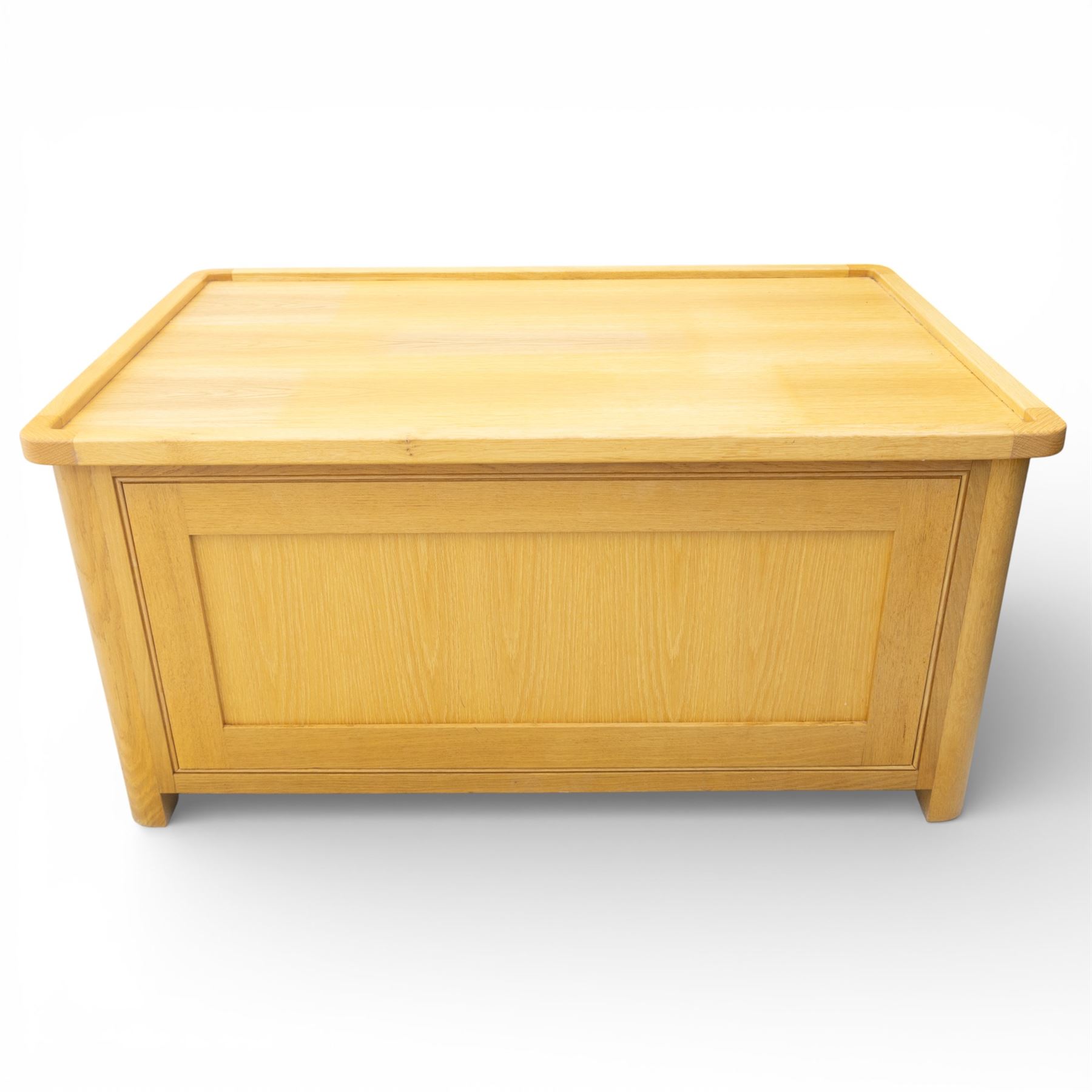 Gibson of Whitby - craftsman made oak coffee table fitted with four drawers