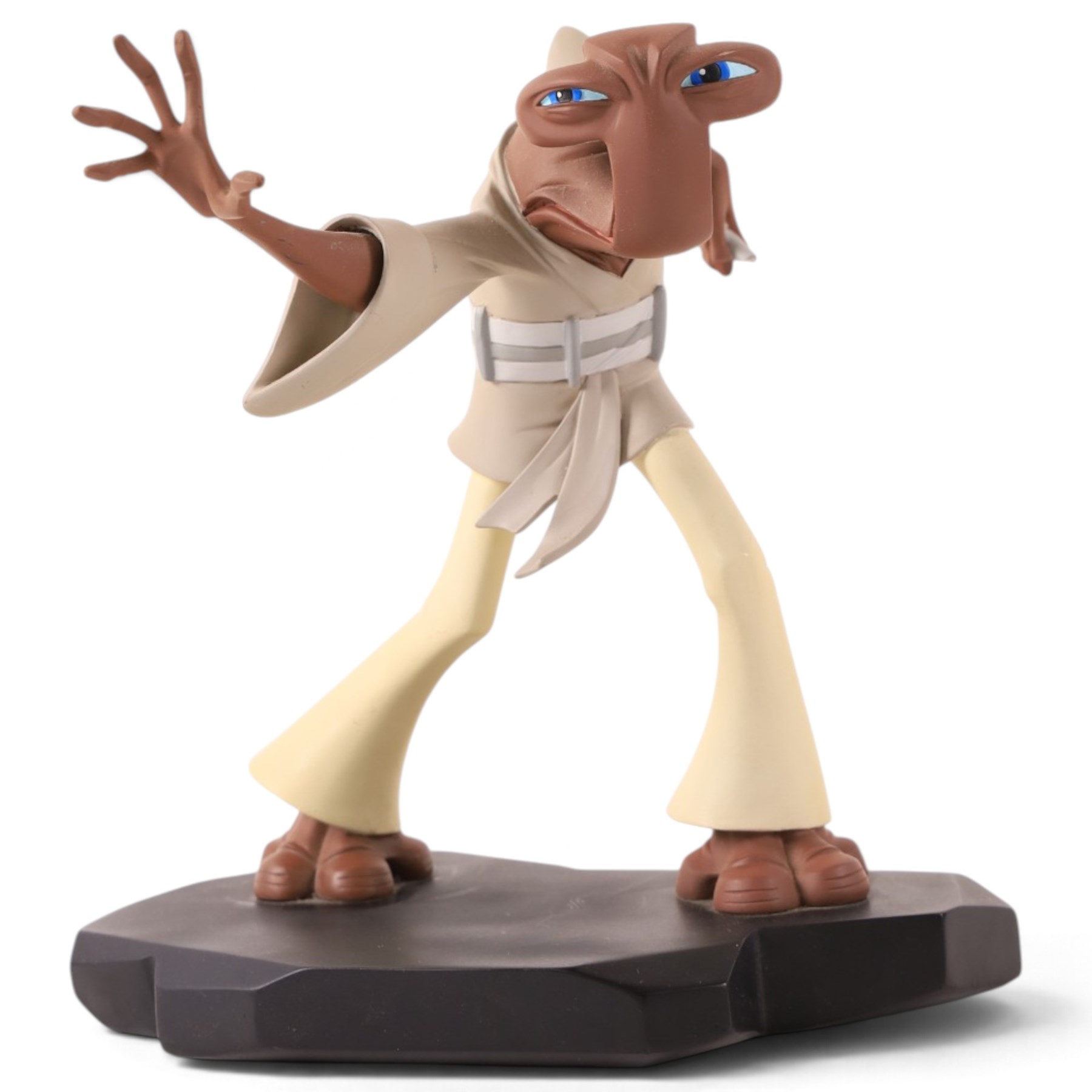 Four Gentle Giant Star Wars animated maquettes, comprising Clone Wars General Grievous, Boba Fett, Clone Wars Roron Corob and Clone Wars Barriss Offee and Luminara Unduli, all with boxes