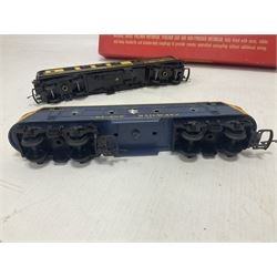 Hornby/Tri-Ang ‘00’ gauge - RS52 The Blue Pullman Electric Train Set comprising diesel pullman motorcar, parlour car and non-powered motorcar with a quantity of track; five further loose models comprising one diesel locomotive, three pullman coaches and one breakdown train unit (6) 