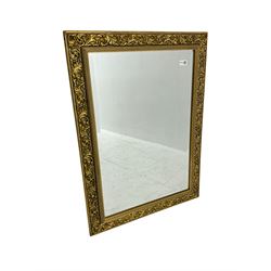 Gilt framed mirror, 87x63cm