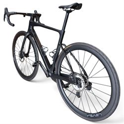 Ribble - Endurance SLR carbon bicycle, electronic gears, Garmin rally pedals, continental tyres, Shimano brakes, 2x12-speed, medium