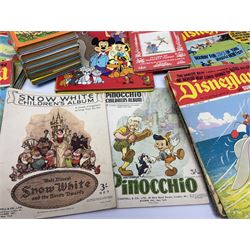 Over fifty Disneyland Magazines early, 1970s; Disney sheet music; twenty-eight Ladybird books; six Enid Blyton books; and other children's books