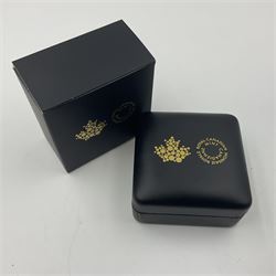 Royal Canadian Mint 2021 '125th Anniversary of the Klondike Gold Rush Panning for Gold' fine silver twenty-five dollar coin, cased with certificate