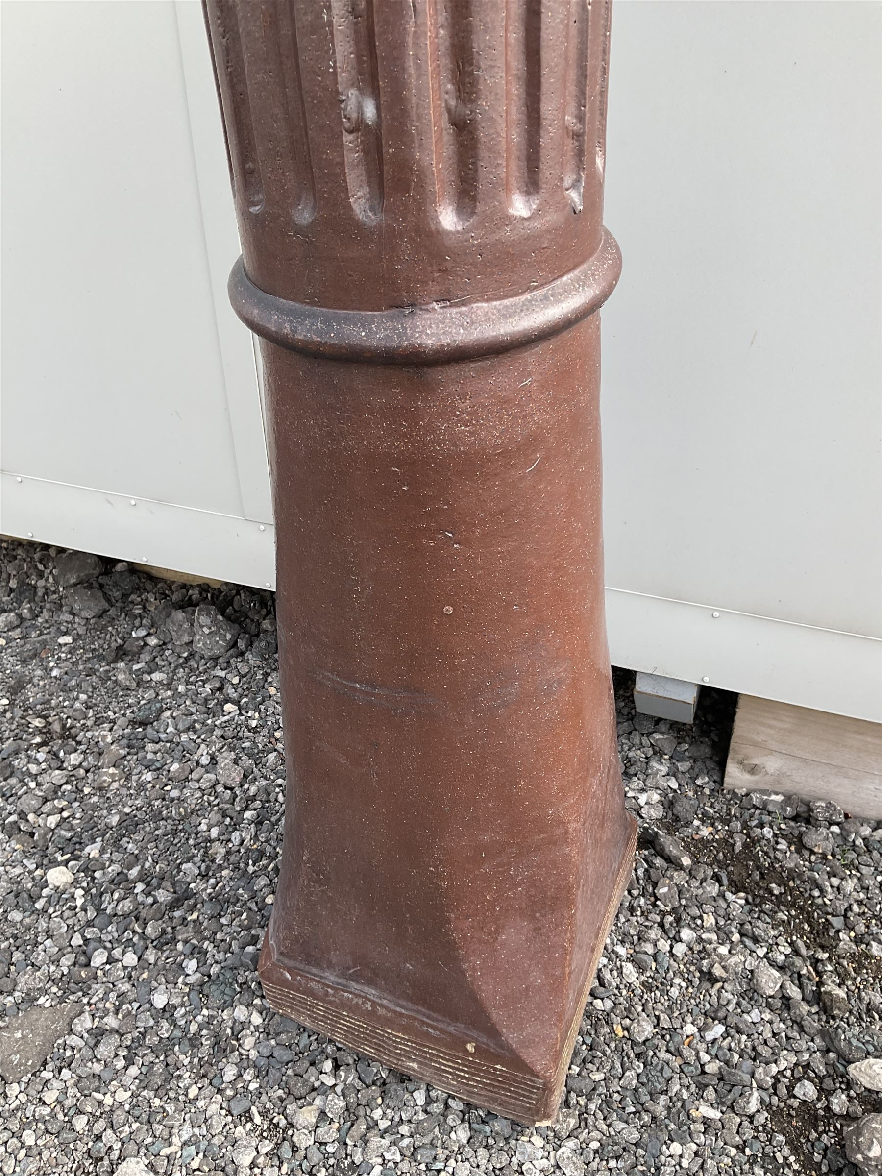 Tall Terracotta chimney pot - THIS LOT IS TO BE COLLECTED BY APPOINTMENT FROM DUGGLEBY STORAGE, GREAT HILL, EASTFIELD, SCARBOROUGH, YO11 3TX