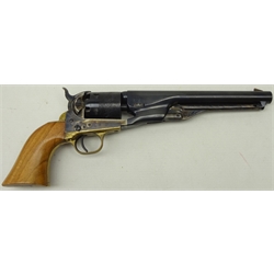  SECTION 1 CERTIFICATE REQUIRED. A.Uberti & Co. Black Powder Revolver No.94137, in soft carry case  