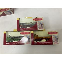 Corgi/Lledo - twenty six mostly ‘Trackside’ 1:76 scale model die-cast vehicles to include Corgi limited edition DG198001 Scammell Contractor Trailer & Transformer Load; together with Lledo Trackside Eddie Stobart ES1002 2 Piece Tin Plate Depot & AEC Platform Trailer; all in original boxes (27) 