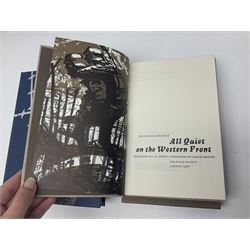 Folio Society - twenty-one volumes including All Quiet on the Western Front, The Twelve Caesars, Richard III, If this is a Man etc 