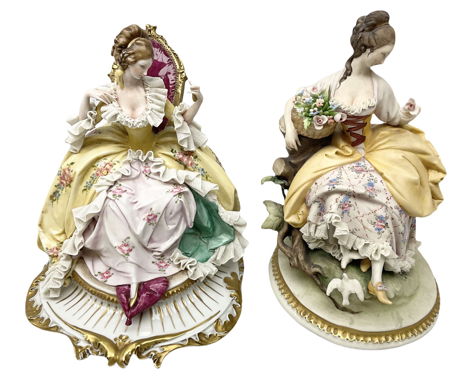 Two Capodimonte figures | Antiques, Collectables, Ceramics & Small 