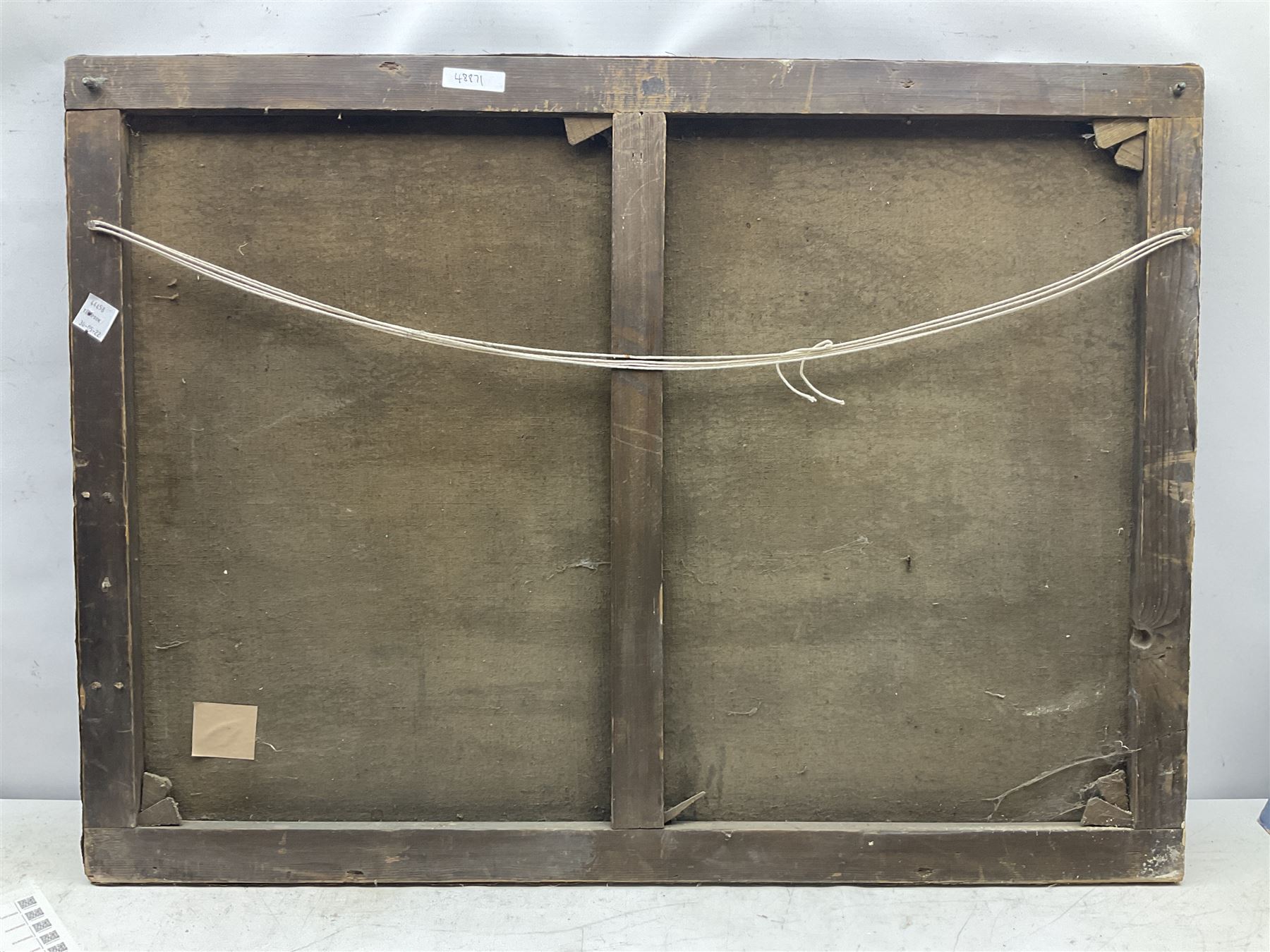 After Erich Correns (German 1821-1877): The Holy Family with St John the Baptist, late 19th century oil on canvas 74cm x 100cm (unframed)