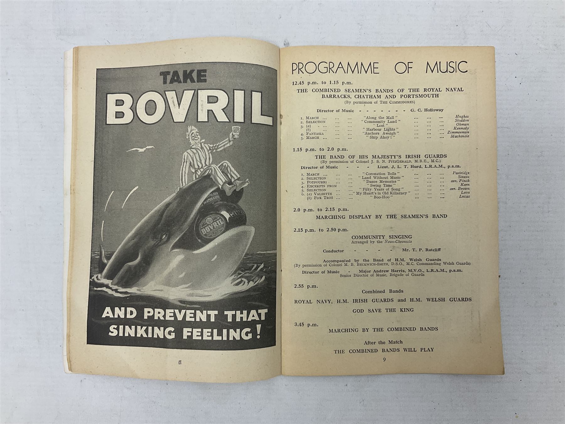 1937 FA Cup Final programme Preston North End v Sunderland, played 1st May 1937 at Wembley during the Coronation year of George VI; ink signature to front cover F. O'Donnell the name of Preston North End's centre forward