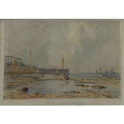 George Weatherill (British 1810-1890): 'On the Scar Whitby', watercolour titled unsigned 11cm x 15cm
Provenance: part of an important single owner Weatherill Family collection