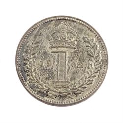 King Edward VII 1902 matt proof short coin set, comprising gold half sovereign and sovereign, silver maundy money set, sixpence, shilling, florin, halfcrown and crown, housed in the official dated case of issue