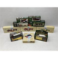 Corgi - three limited edition Classic Commercials nos.97891, 97892 and 97893; Classic Sports Cars no.97695; five various Eddie Stobart vehicles nos.11601, 97369, 11001, 31701 and 19306; and Classics Bedford O Series Pantechnicon; all boxed (10)