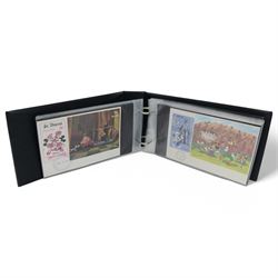 Mostly modern stamps, including Queen Elizabeth II unused commemorative and definitive decimal stamps in presentation packs and attached to pages, some used QEII stamps, various GB, Isle of Man and other stamps on covers etc