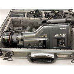 Magic lantern together with Sanyo VM-D66P video camera in flight case