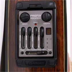 Brazilian Giannini Craviola twelve string acoustic guitar, with Fishman Premium Blend onboard pickup, serial no. 000019116, in fitted hard case