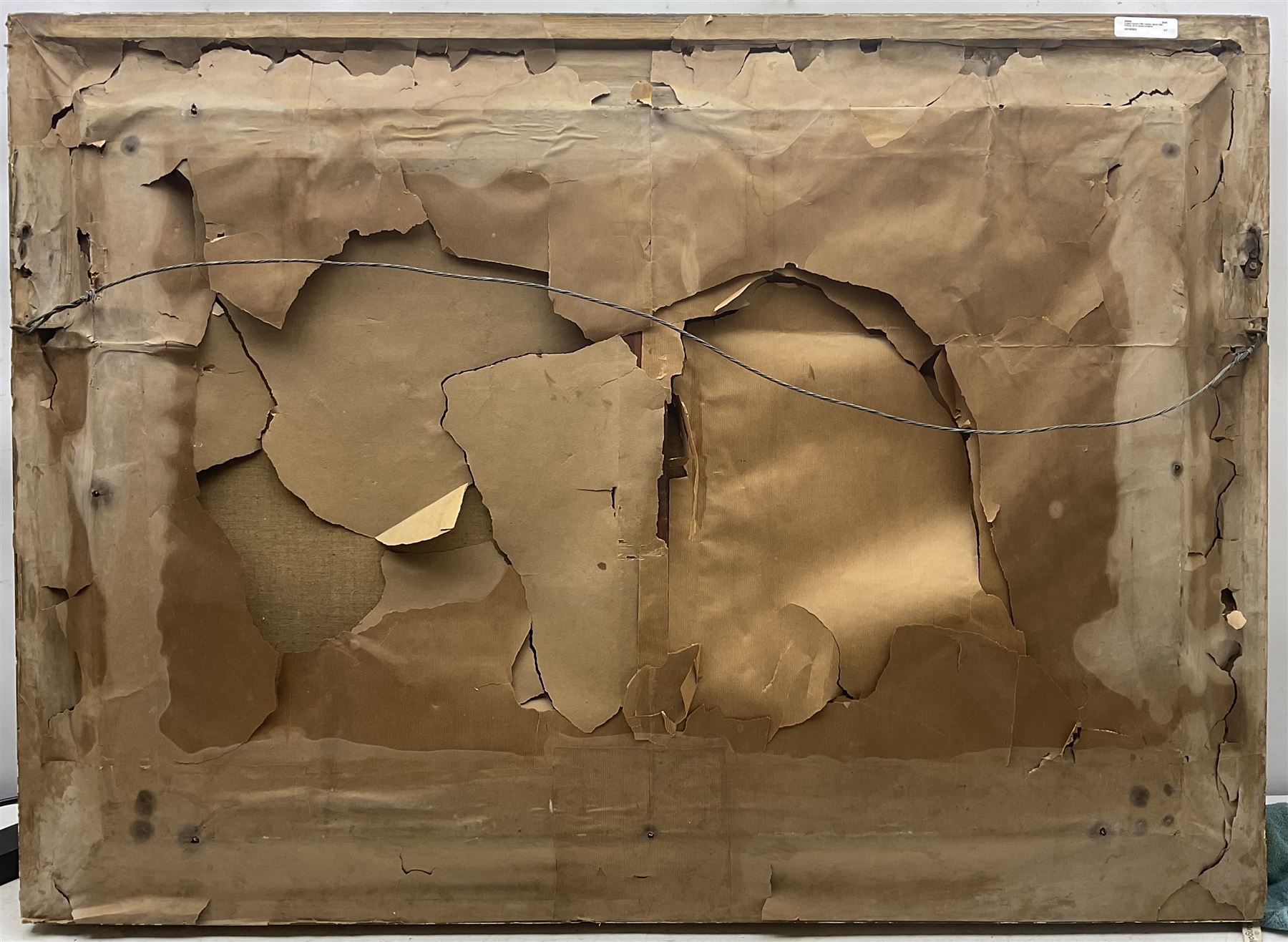 English School (Early 20th Century): Ships Portrait of 'Montezuma', oil on canvas unsigned 60cm x 90cm