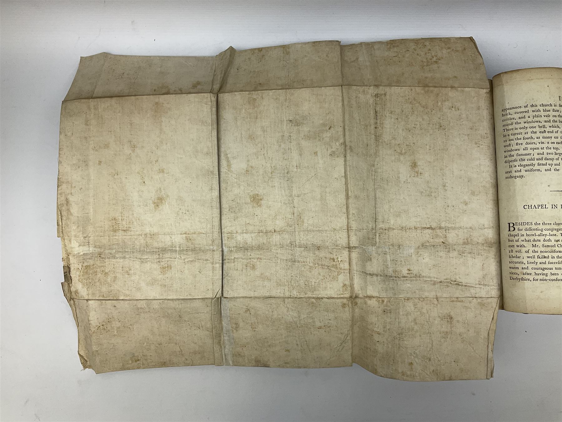 Tickell Rev. John: The History of the Town and County of Kingston upon Hull. 1798 Hull. Linen backed frontispiece and other engraved plates. Rebound in quarter calf with blue boards, marbled edges and new end papers; together with T. Tindall Wildridge: The Hull Letters. Ndc1886 (2)