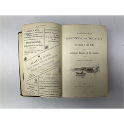 Lutyens & Abercrombie: A Plan for the City and County of Kingston upon Hull. 1945 with dustjacket; disbound copy of Sketches of Beverley and the Neighbourhood Ndc1882; and Jackson's Handbook for Tourists in Yorkshire and the Complete History of the County. 1891 (3)