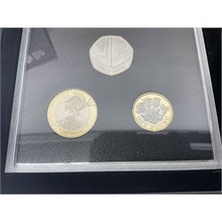 The Royal Mint United Kingdom 2020 proof coin set collector edition, cased with certificate