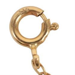 18ct gold charm and two single earrings, 14ct gold single earring and 9ct gold jewellery oddments, comprising single earrings and chain links