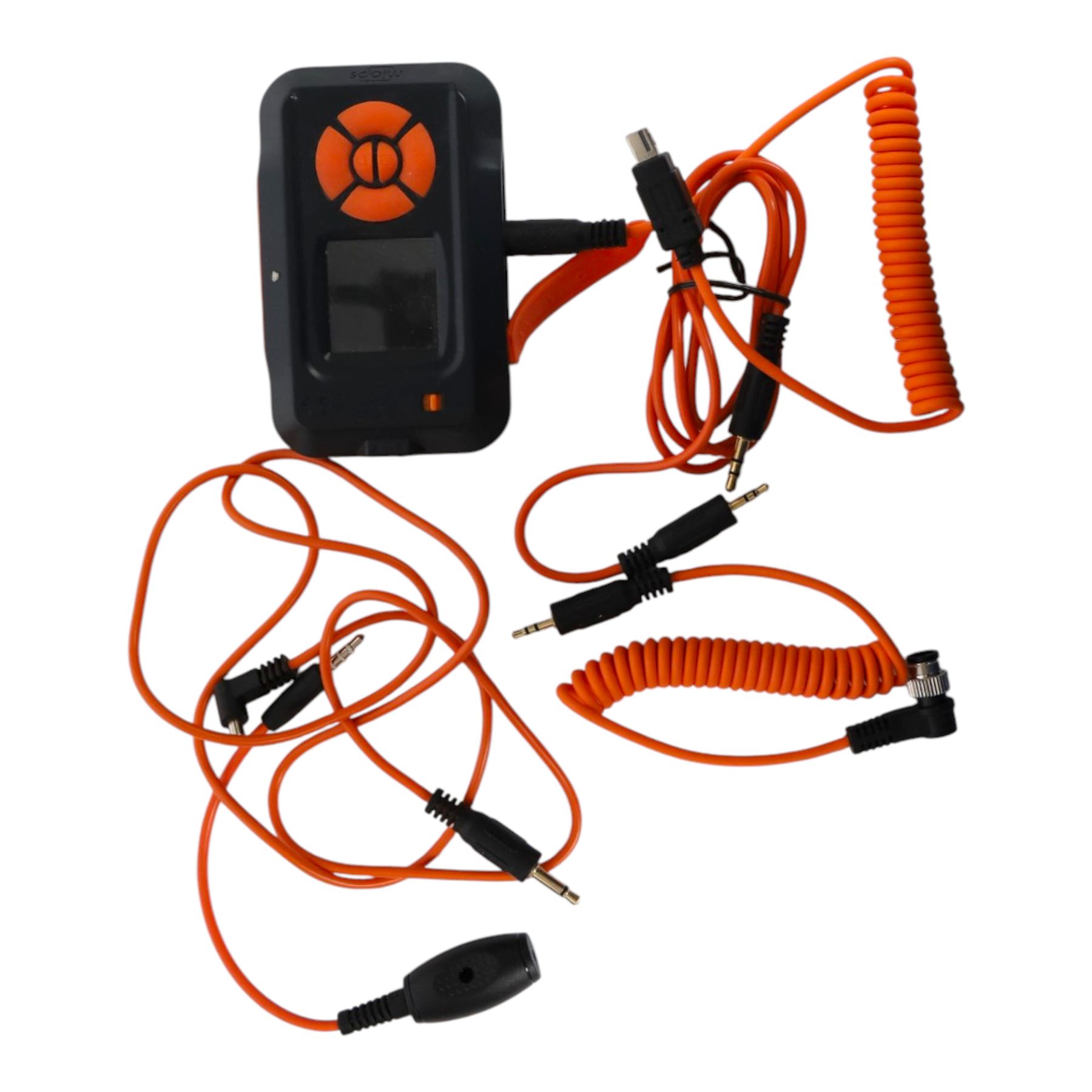 Miops Splash Water Drop Kit and Holder Kit, both boxed, together with a Miops camera trigger and a Gossen Digipro F exposure metre