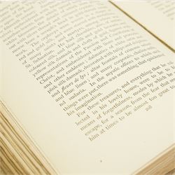 Wilde, Oscar - 'The Picture of Dorian Grey', early edition c. 1895, pub. Ward Lock & Bowden, with misprint 'nd' for 'and' on line 23, page 208, catalogue at end, the cover with card and gilt overlay daisy design by Charles Rickett