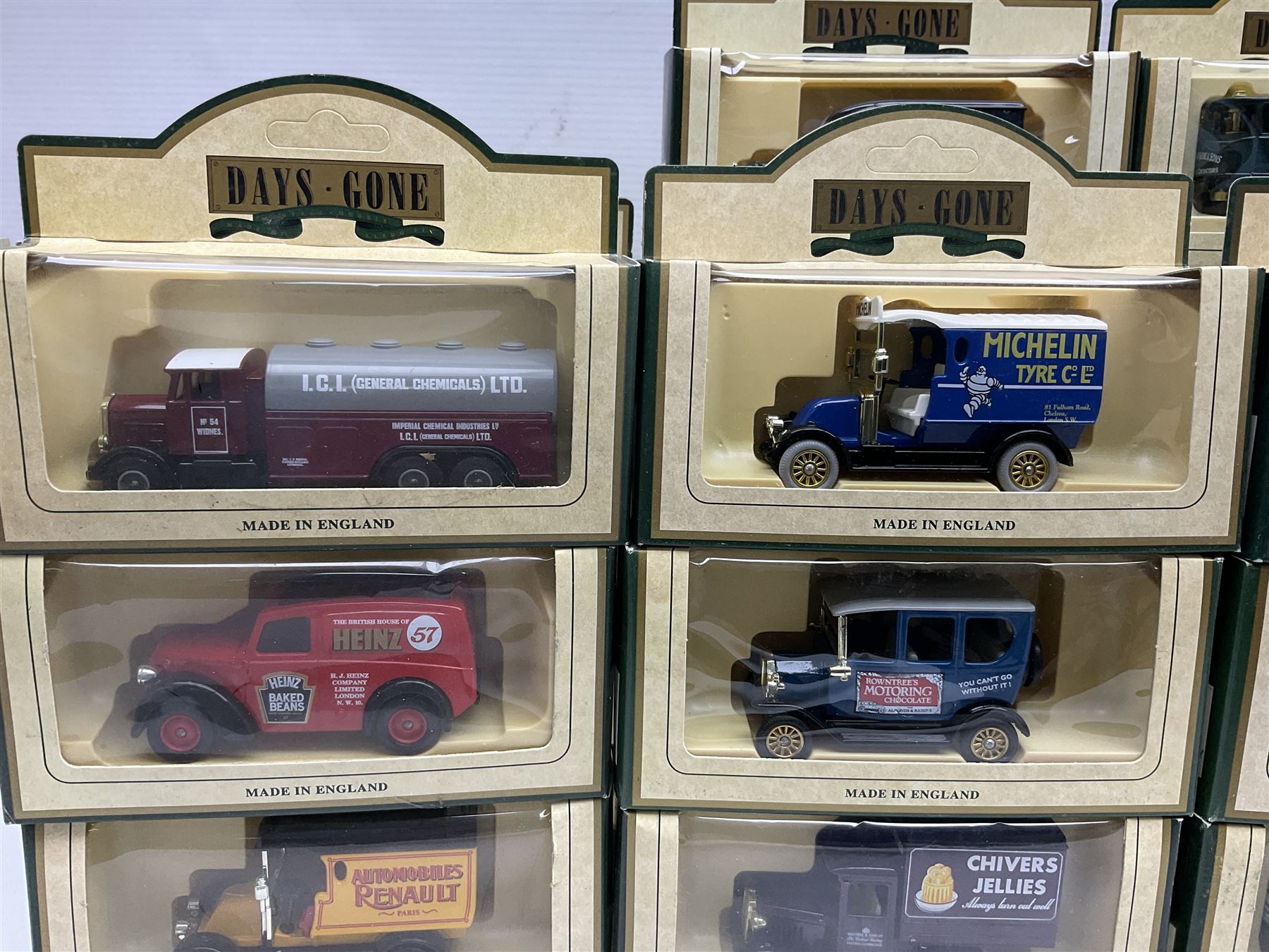 Fifty-six Lledo/ Days Gone die-cast models, all boxed (56)