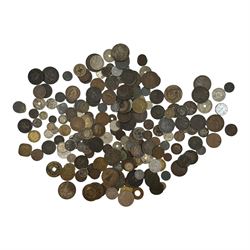 World coins, including United States of America 1828 one cent and 1859 one cent, Nova Scotia 1864 one cent, Newfoundland 1885 one cent, South Africa 1898 one penny etc