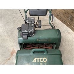 Atco Balmoral 20s petrol cylinder lawnmower with box
